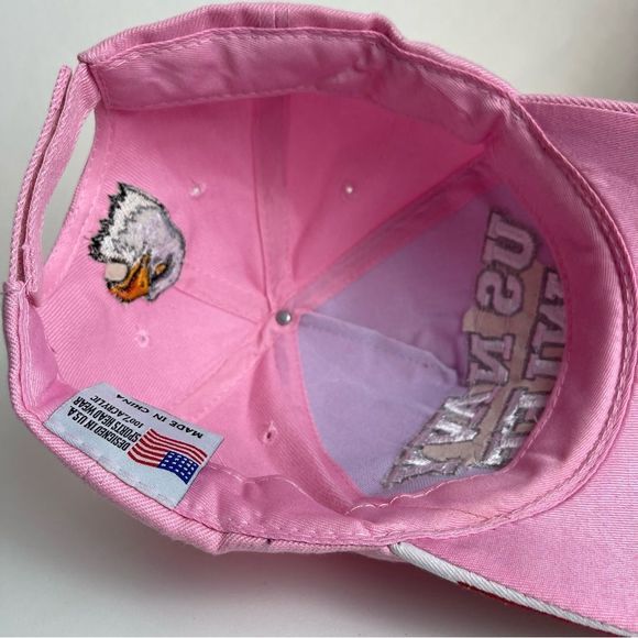 US NAVY WIFE Trucker Cap with Adjustable Velcro Strap - Picture 2 of 8